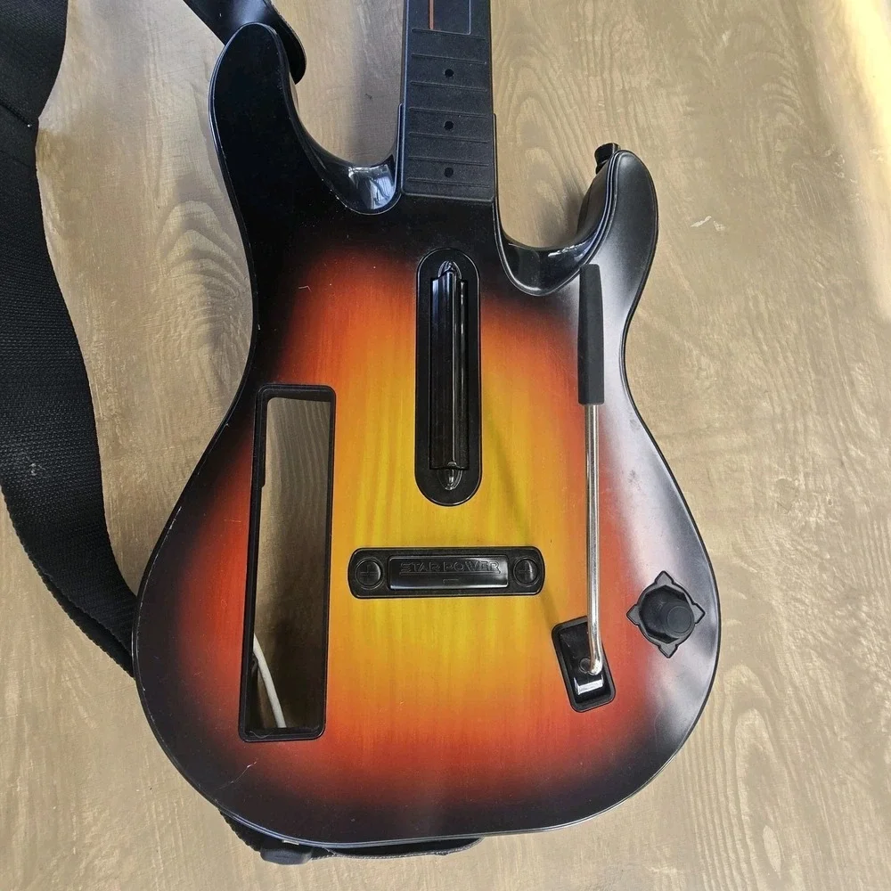Nintendo Wii Guitar Hero Red Octane Wireless Controller Sunburst